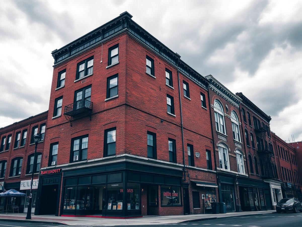 Brewerytown Philadelphia mixed-use building with ground floor commercial space on the Girard Avenue corridor